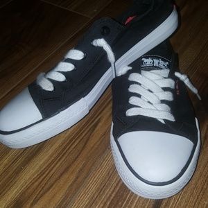 Levi slip on tennis shoes